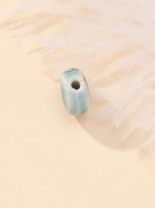 1入組圓形DIY首飾配件 - 寶藍色 - 查看 5