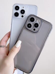 2pcs Clear Phone Case Compatible With IPhone 15/15Pro/15Plus/15Promax,International Version, Not The Domestic Version - Black and White - View 6