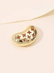 Rhinestone Decor Letter Detail Bead - Multicolor - View 2