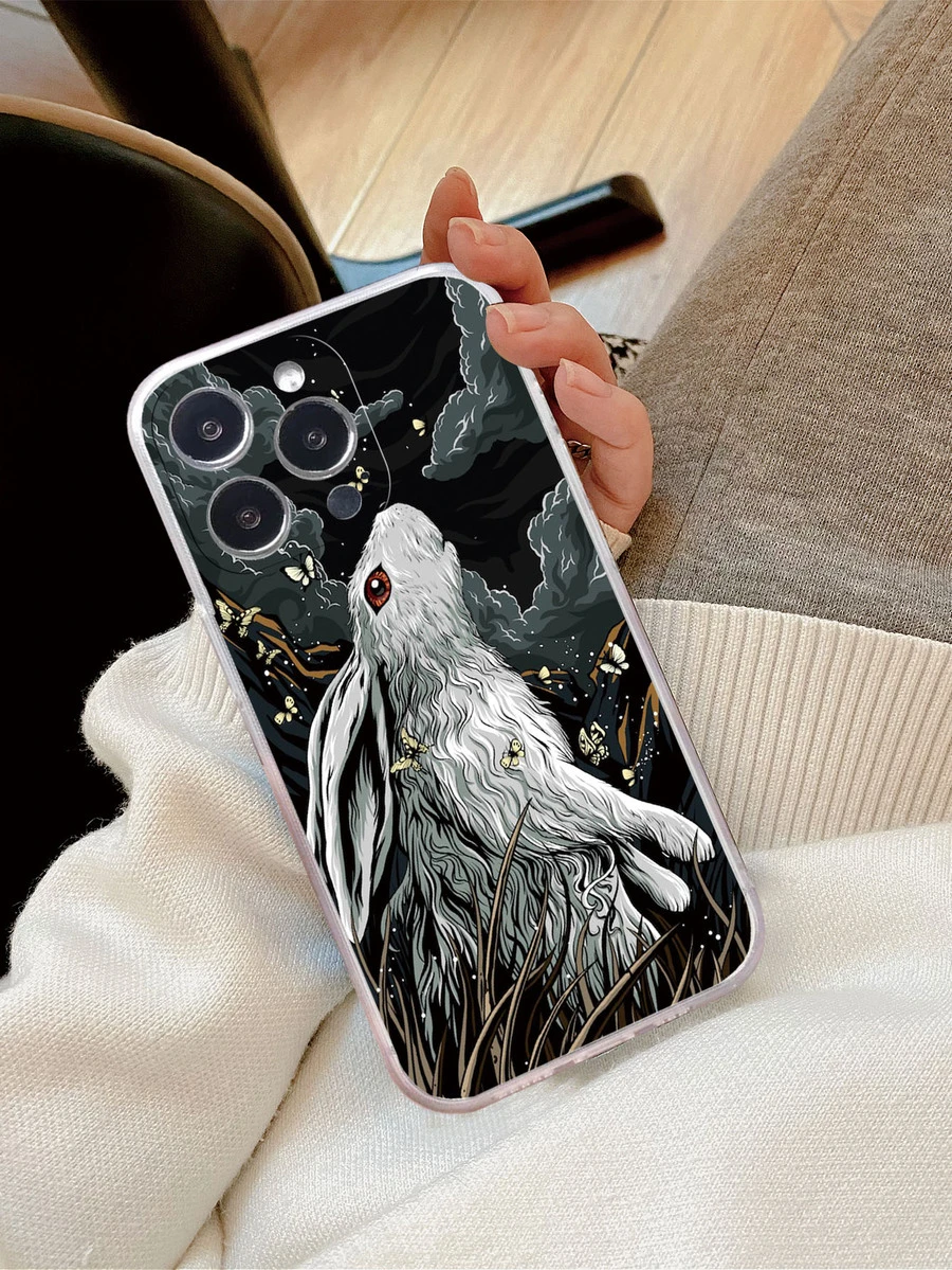 卡通圖案手機殼 - 彩色 - 查看 1