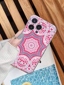 花朵圖案手機殼 - 彩色 - 查看 4