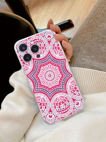 花朵圖案手機殼 - 彩色 - 查看 5