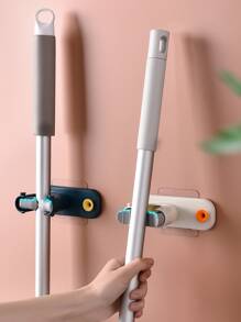 1pc Random Color Mop and Broom Holder - Multicolor - View 7