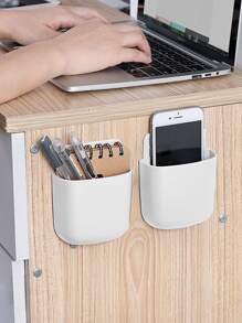 Mount Wall Phone Charger Stand - White - View 5