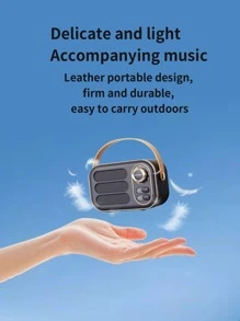 1 pieza Altavoz portátil inalámbrico - Negro - Ver 3