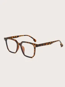 Square Frame Eyeglasses Clear Glasses Accessories Glasses Accessories For Women - Multicolor - View 3