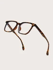 Square Frame Eyeglasses Clear Glasses Accessories Glasses Accessories For Women - Multicolor - View 5