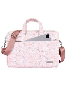 canvas artisan 笔记本电脑公文包 PU 电脑笔记本包 笔记本电脑内胆包 适合 13.3 14 15 15.6 英寸华硕 ThinkP - 彩色 - 查看 1