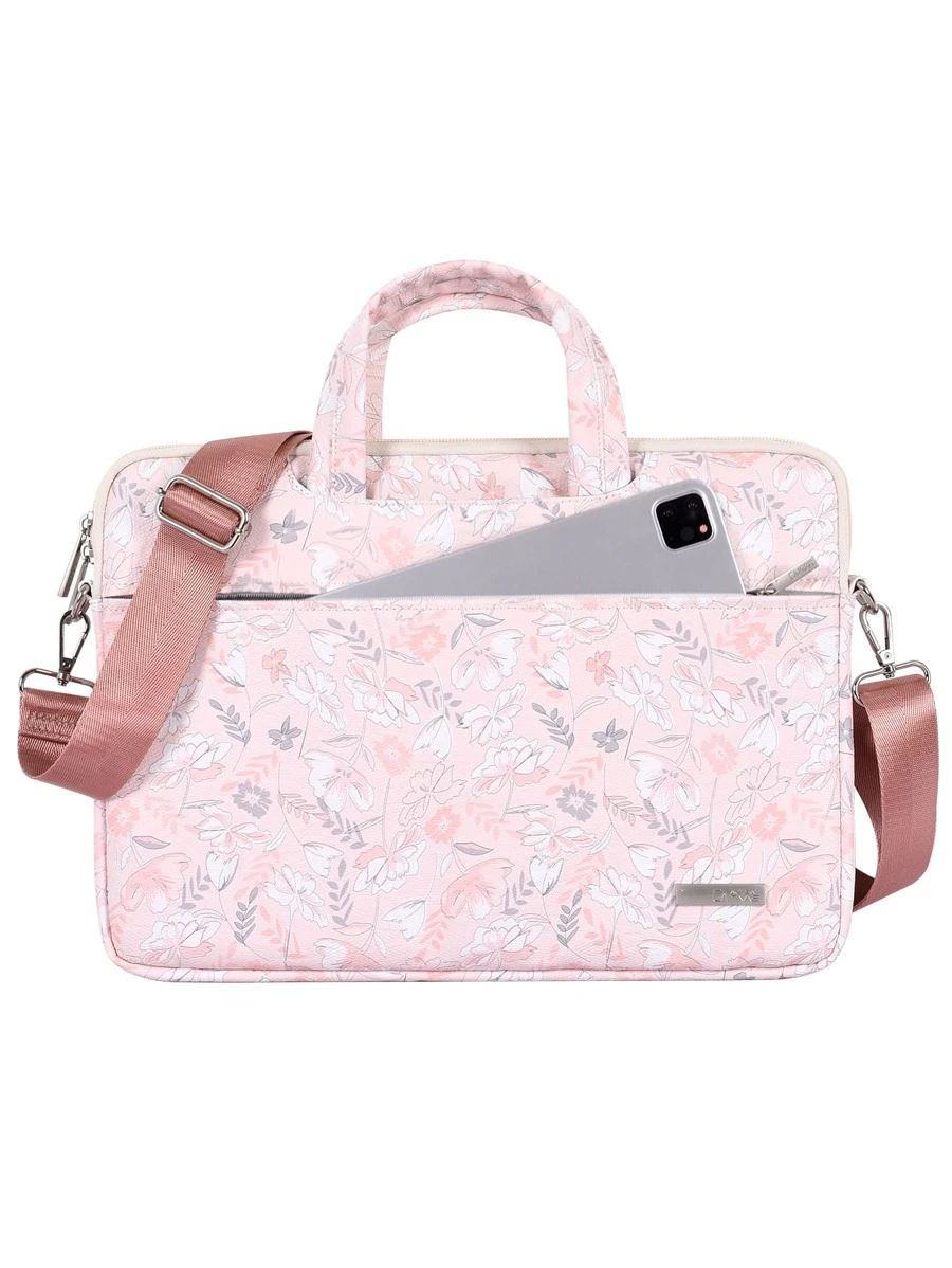 canvas artisan 笔记本电脑公文包 PU 电脑笔记本包 笔记本电脑内胆包 适合 13.3 14 15 15.6 英寸华硕 ThinkP - 彩色 - 查看 1