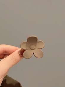 4pcs Flower Design Hair Claw - Multicolor - View 2