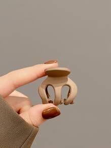 4pcs Flower Design Hair Claw - Multicolor - View 3