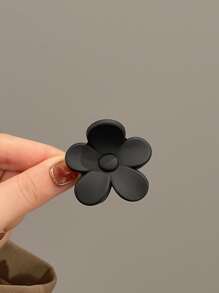 4pcs Flower Design Hair Claw - Multicolor - View 5