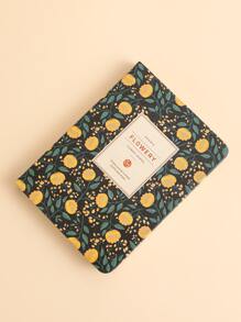 1入組花朵圖案筆記本 - 彩色 - 查看 5