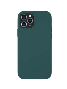 Funda para teléfono de silicona lisa D8 - Verde Oscuro - Ver 2