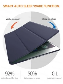 DANYCase Protective Case Compatible With IPad A16, Air 11/13, M3 2025, Mini 7, A17, Pro 2024, Air 11/13, M2 2024, Pro 11/13, M4 2024 (7th, 8th, 9th Gen, 10.2 Inch), Air 4, Air 5, Pro 11 Inch (2nd, 3rd, 4th Gen), Pro 12.9 Inch (4th, 5th, 6th Gen) - Navy Blue - View 5