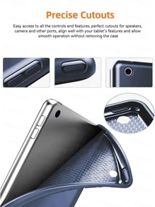 DANYCase Protective Case Compatible With IPad A16, Air 11/13, M3 2025, Mini 7, A17, Pro 2024, Air 11/13, M2 2024, Pro 11/13, M4 2024 (7th, 8th, 9th Gen, 10.2 Inch), Air 4, Air 5, Pro 11 Inch (2nd, 3rd, 4th Gen), Pro 12.9 Inch (4th, 5th, 6th Gen) - Navy Blue - View 6