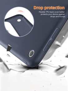 DANYCase Protective Case Compatible With IPad A16, Air 11/13, M3 2025, Mini 7, A17, Pro 2024, Air 11/13, M2 2024, Pro 11/13, M4 2024 (7th, 8th, 9th Gen, 10.2 Inch), Air 4, Air 5, Pro 11 Inch (2nd, 3rd, 4th Gen), Pro 12.9 Inch (4th, 5th, 6th Gen) - Navy Blue - View 9