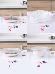 1pc Clear Multifunction Insulated Dust Cover