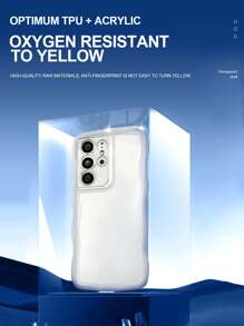 3入組高清屏幕保護膜與三星兼容和1入組透明手機殼 - 無色 - 查看 7