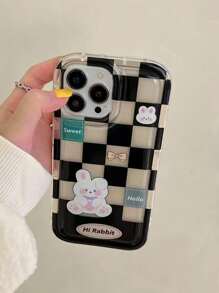 Cartoon Bear Phone Case - Multicolor - View 2