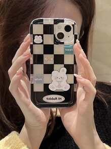 Cartoon Bear Phone Case - Multicolor - View 3