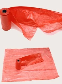 带抽绳封口的户外用一次性迷你塑料垃圾袋，包括婴儿尿布处理袋（10 卷纯色，颜色随机）、厨房、浴室、家居、家居用品 - 彩色 - 查看 6