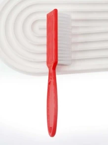 Men Portable Mustache Cleaning Brush - Red - View 3