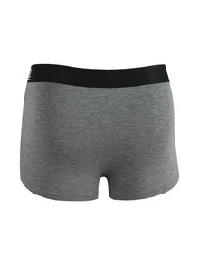 Men 3pcs Letter Tape Waist Boxer Brief - Multicolor - View 2