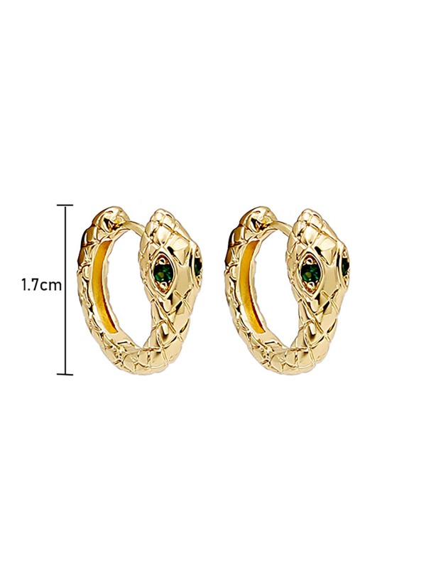 Snake Design Hoop Earrings SHEIN USA