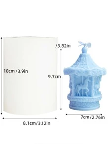 1 cái Khuôn silicon tự làm thiết kế vui vẻ - trắng - Xem 2