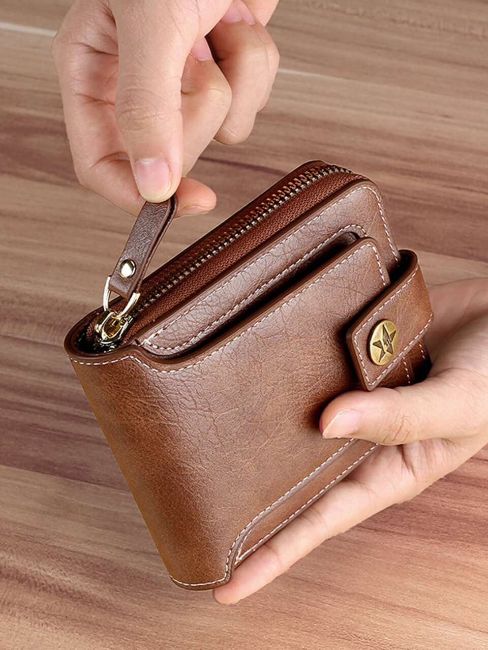 Men's Vintage Wallet For Men Wallet Purse Wallet Small Wallet Men Wallet Leather