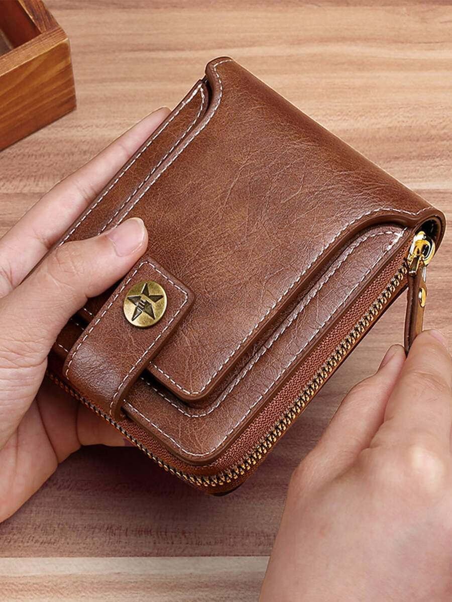 Men's Vintage Wallet For Men Wallet Purse Wallet Small Wallet Men Wallet Leather