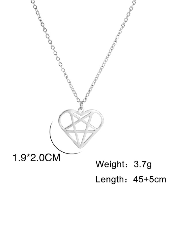 Diamond Pendant Necklace SHEIN USA
