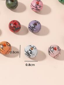 15pcs/set Bead DIY Jewelry Accessory - Multicolor - View 3