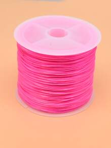 1卷線DIY首飾配件 - 玫紅色 - 查看 1