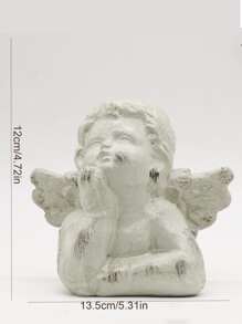 1pc Angel Design Candle Holder, Creative Candle Stand For Home Decor - Multicolor - View 3