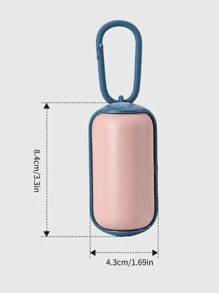 1入組隨機色垃圾袋分配器帶15入組垃圾袋 - 彩色 - 查看 2