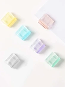 6 peças Grampo mini claro