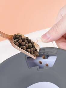 寵物網球互動輸送器,雙孔犬糧獎勵機(包括2個網球和塑料勺) - 深灰色 - 查看 4