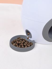 寵物網球互動輸送器,雙孔犬糧獎勵機(包括2個網球和塑料勺) - 深灰色 - 查看 7