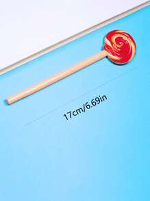 4入組棒棒糖設計中性筆