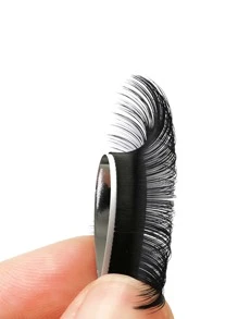 False Classic Eyelashes Strip For Beauty Salon Curling Russian Volume Premium Material Black Eyelash For Extension Soft Lashes