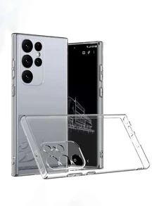 1pc Transparent Shockproof Durable Phone Protective Case Compatible With IPhone 17 Pro Max/17 Air/17 Pro/17 And Moto G85, Galaxy Waterproof Anti-Fall Scratch Resistant - Clear - View 1