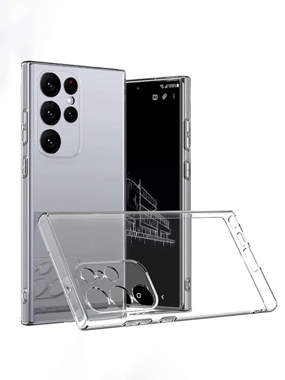 1 pieza Funda protectora de teléfono transparente y a prueba de golpes compatible con iPhone 17 Pro Max/17 Air/17 Pro/17 y Moto G85, Galaxy resistente al agua, a las caídas y a los arañazos