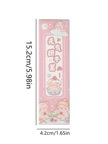 30 piezas Marcador de libro con estampado de dibujos animados - Multicolor - Ver 7