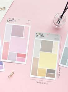 4sheets Geometric Pattern Random Sticker - Multicolor - View 5