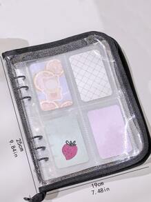 1 件 3 英寸闪光相册 返校、返校、学校用品 - 黑色 - 查看 6