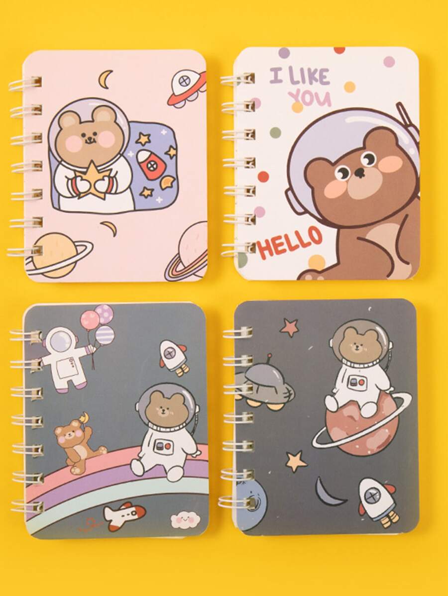 1入組卡通圖案隨機筆記本