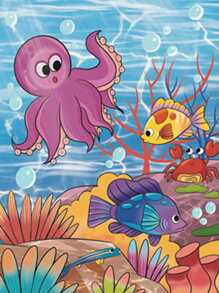 Khai phá tiềm năng sáng tạo của con bạn với đồ chơi Montessori, sách tô màu tái sử dụng và sách vẽ nước thần - Nhiều màu - Xem 6