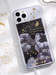 4sheet Moonlight Print Random Sticker - Multicolor - View 2